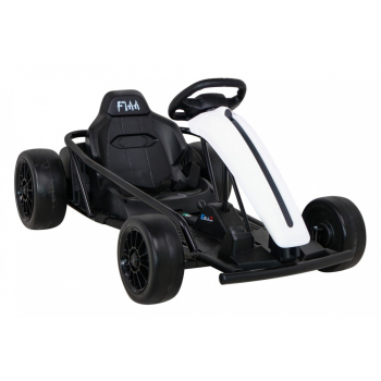 Gokart FX1 Drift Master na akumulator dla dzieci Biały + Funkcja Driftu + Koła EVA